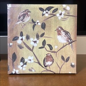 Bird and Blossom Canvas Art / Decor